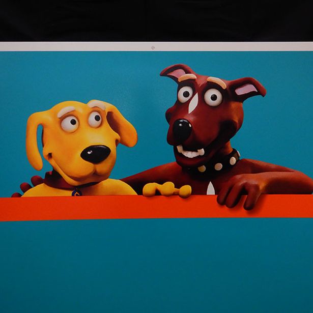 Animated design for a banner