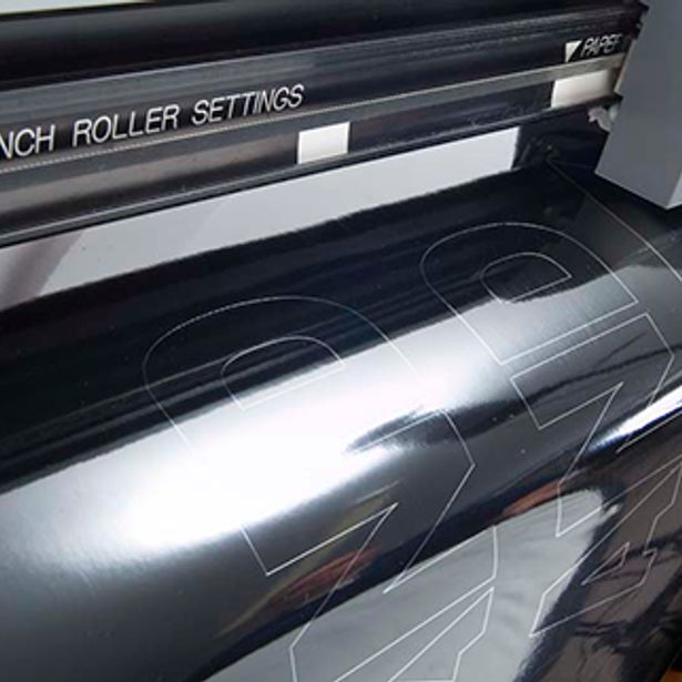 Pinch roller machine in action